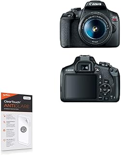 BoxWave Screen Protector Compatible with Canon Rebel T7 - ClearTouch Anti-Glare (2-Pack), Anti-Fingerprint Matte Film Skin