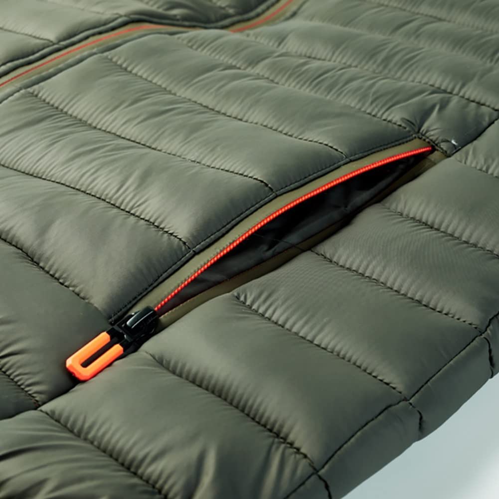 Winterjacke Weste Warme Warmer Gilet Herren Daunenweste Stehkragen Steppweste Mäntel Pufferweste Steppweste