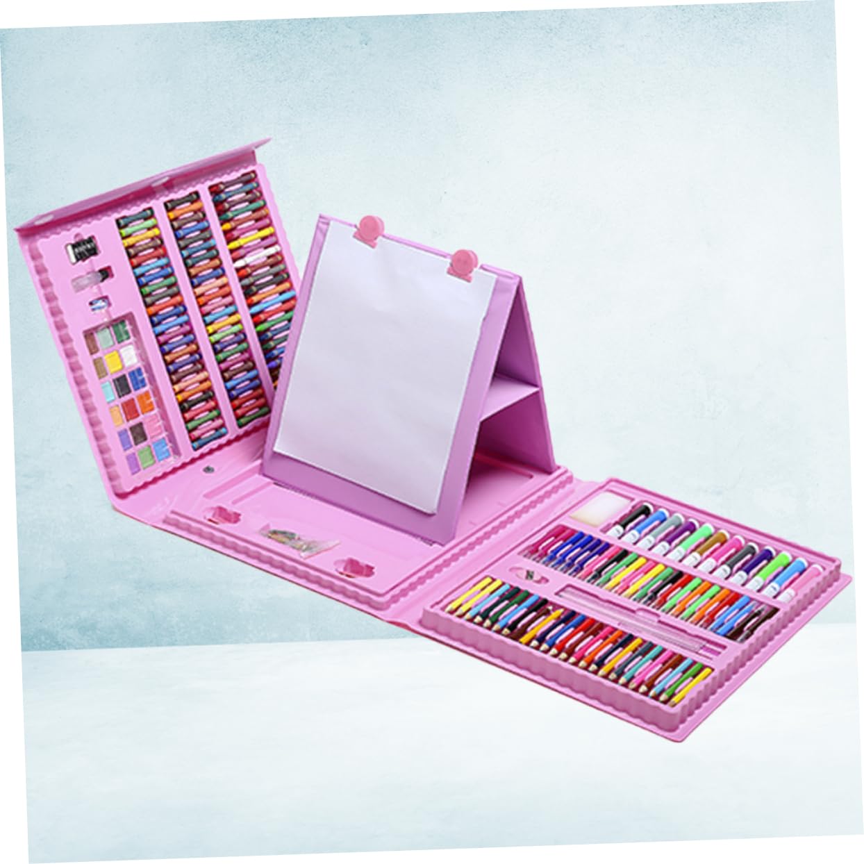 Set di Penne Gel per Disegno 208 Pezzi Rosa per Adulti e Ragazzo Ragazza | Plastica, Scrittura Fluida e Punta Fine, per Diari e Album Fotografici, Inchiostro a Flusso