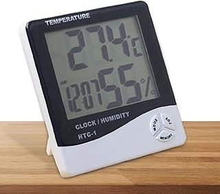 High-Precision Indoor Electronic Thermometer - Digital Hygrometer Thermometer Humidity Meter | High-Precision Humidity Gauge for Bedrooms, Baby Rooms, Warehouses Chenjia