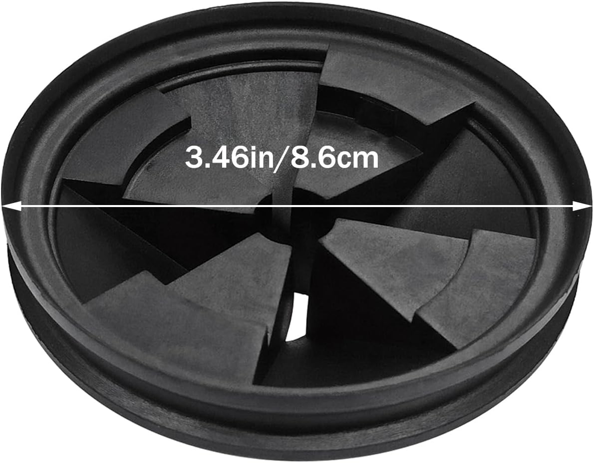 3 3/8" Garbage Disposal Splash Guards Sink Baffle Quiet Garbage Disposal Rubber Drain Insert Garbage Disposal Splash Guard, Garbage Disposer Accessories 1 Pcs