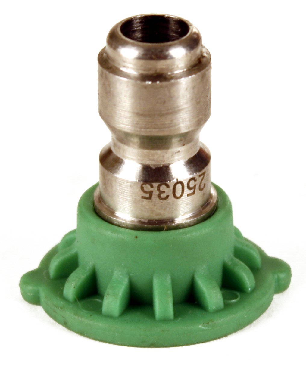 Raptor Blast 1/4in. Stainless Steel Quick Connect 25 Degree Nozzle 3.0