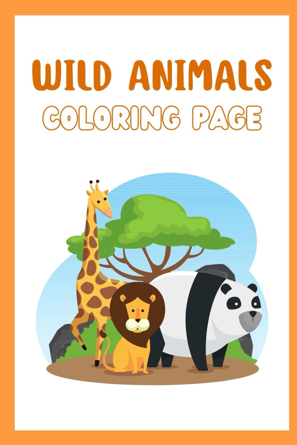 Cute Animals Kids Coloring Book: Fun and Easy Coloring Pages for Kids Ages 3–8 | Simple Animal Designs for Creativity and Learning (Kids Fun Coloring Series)