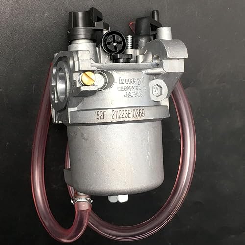Miniatura 5 de Carburador Huayicarbpart compatible con Honda EX1000 generador 16100-ZC0-015 Assy. HUAYI
