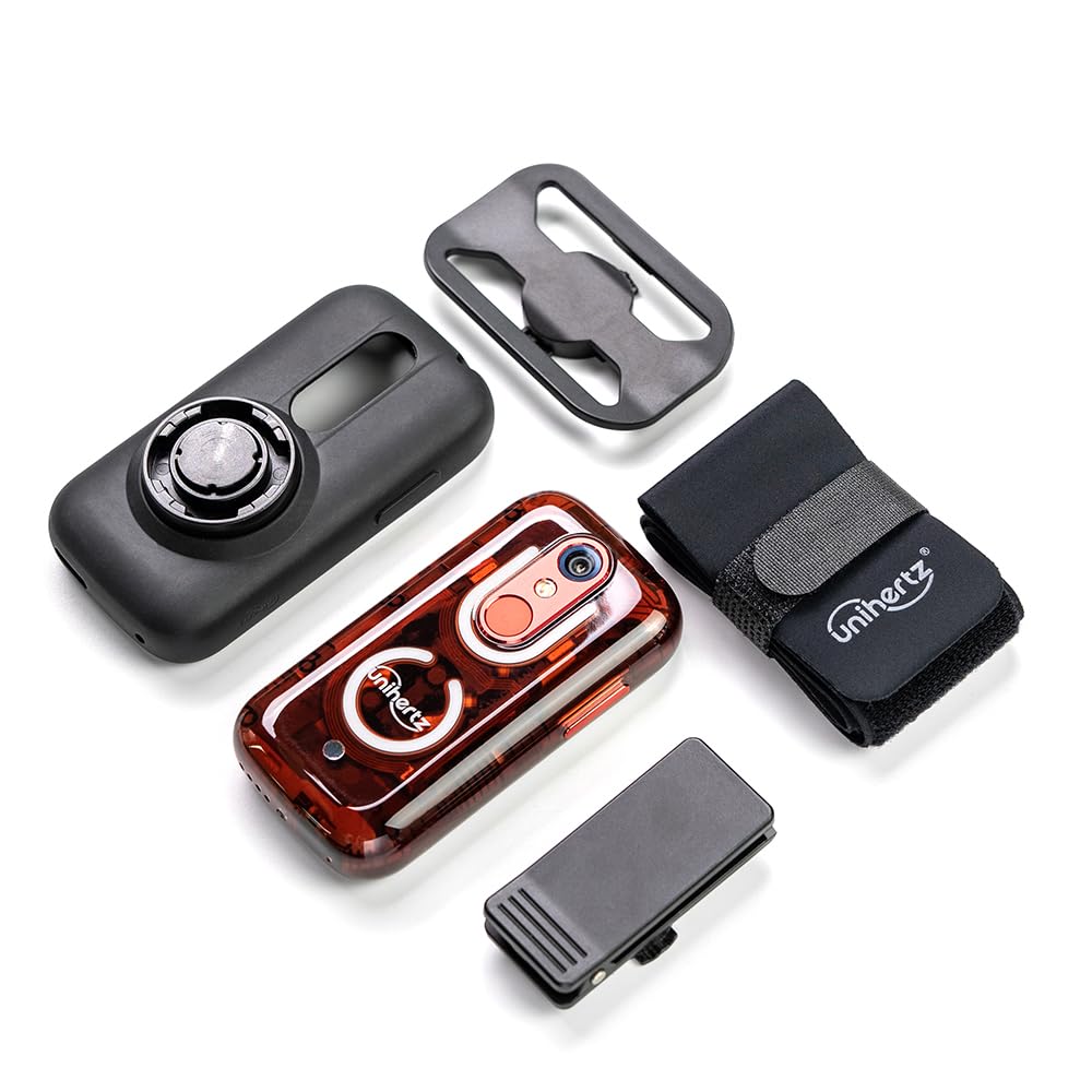 Unihertz Armband Clip for Jelly Star, The World's Smallest 4G Android 13 Smartphone Transparent Design LED Light NFC OTG