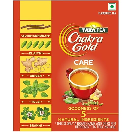 TATA Tea Chakra Gold care Dust Tea Goodness Of Five Natural