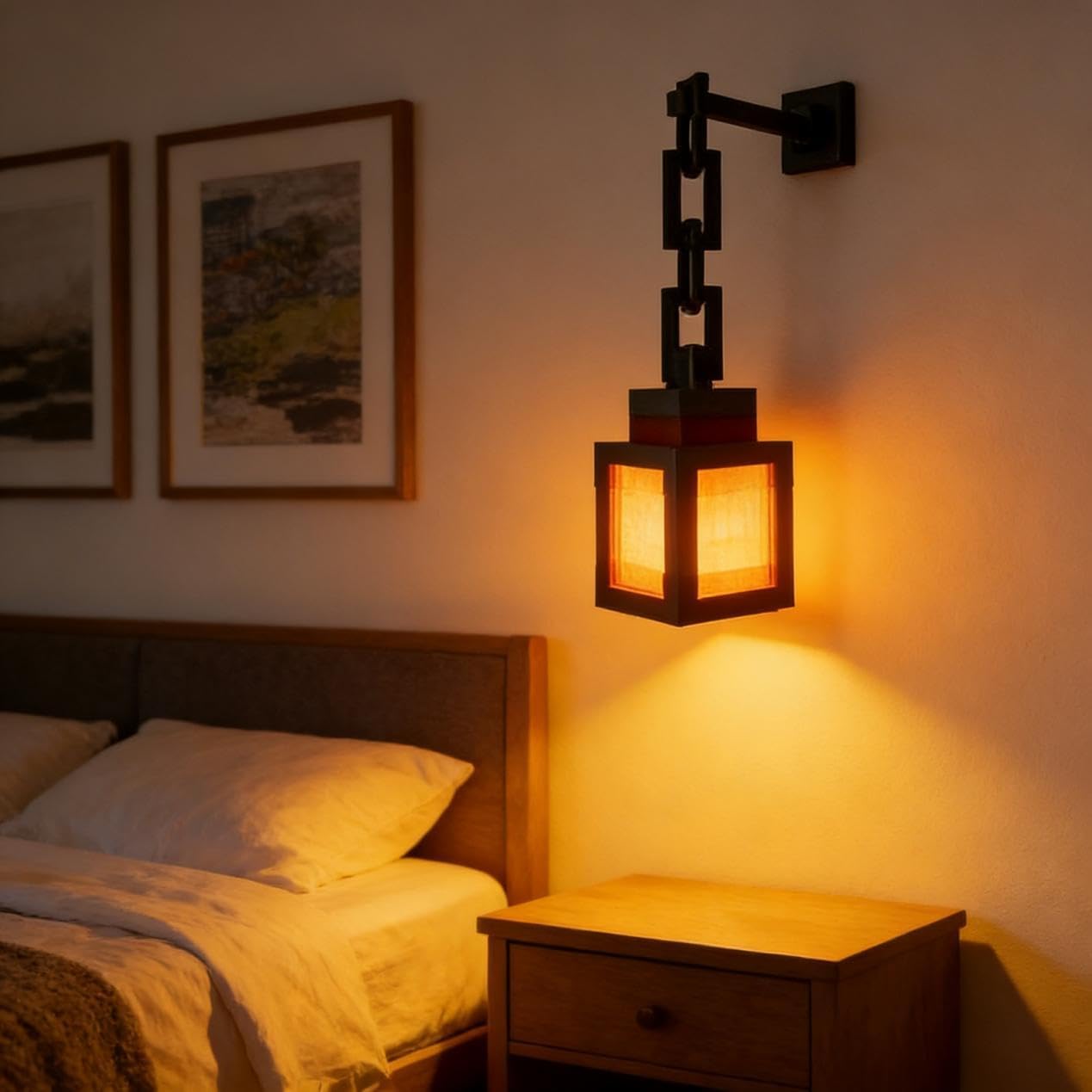 Pixelated Lantern Night Light,2026 New 16 Colors Rechargeable LED Lamp with Remote,Rechargeable Table/Wall Night Lamp, for Bedroom & Home Decoration