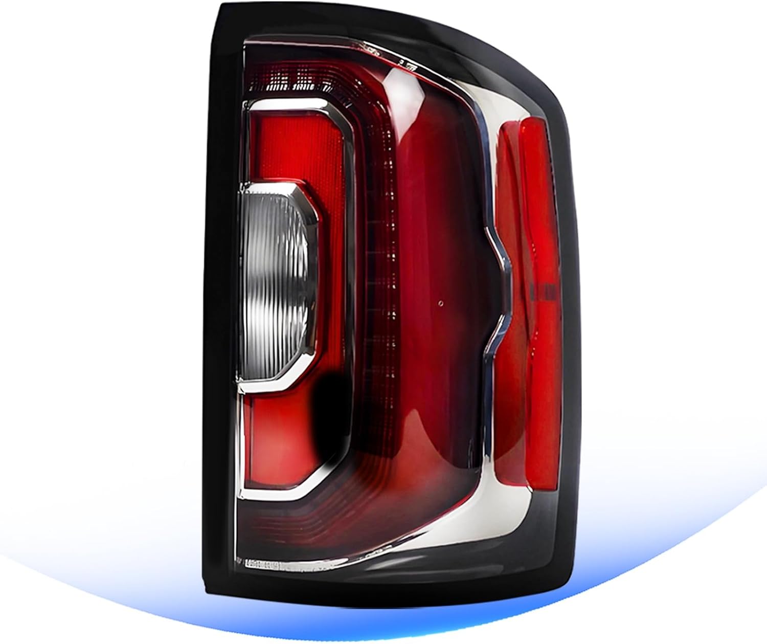 Pair Led Tail Lights Compatible with 2016 2017 2018 GMC Sierra 1500 Denali SLT Taillight Rear Brake Reversing Lamp Assemblies Replace OEM#84365931 84365930 (1 Pair)
