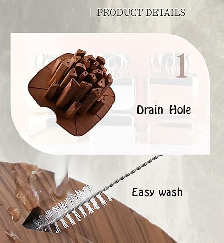 Miniatura 5 de Juego de cubiertos de 24 piezas para 6 personas con forma de huevo, caja de vajilla con acabado de espejo, cubiertos de acero inoxidable, incluye