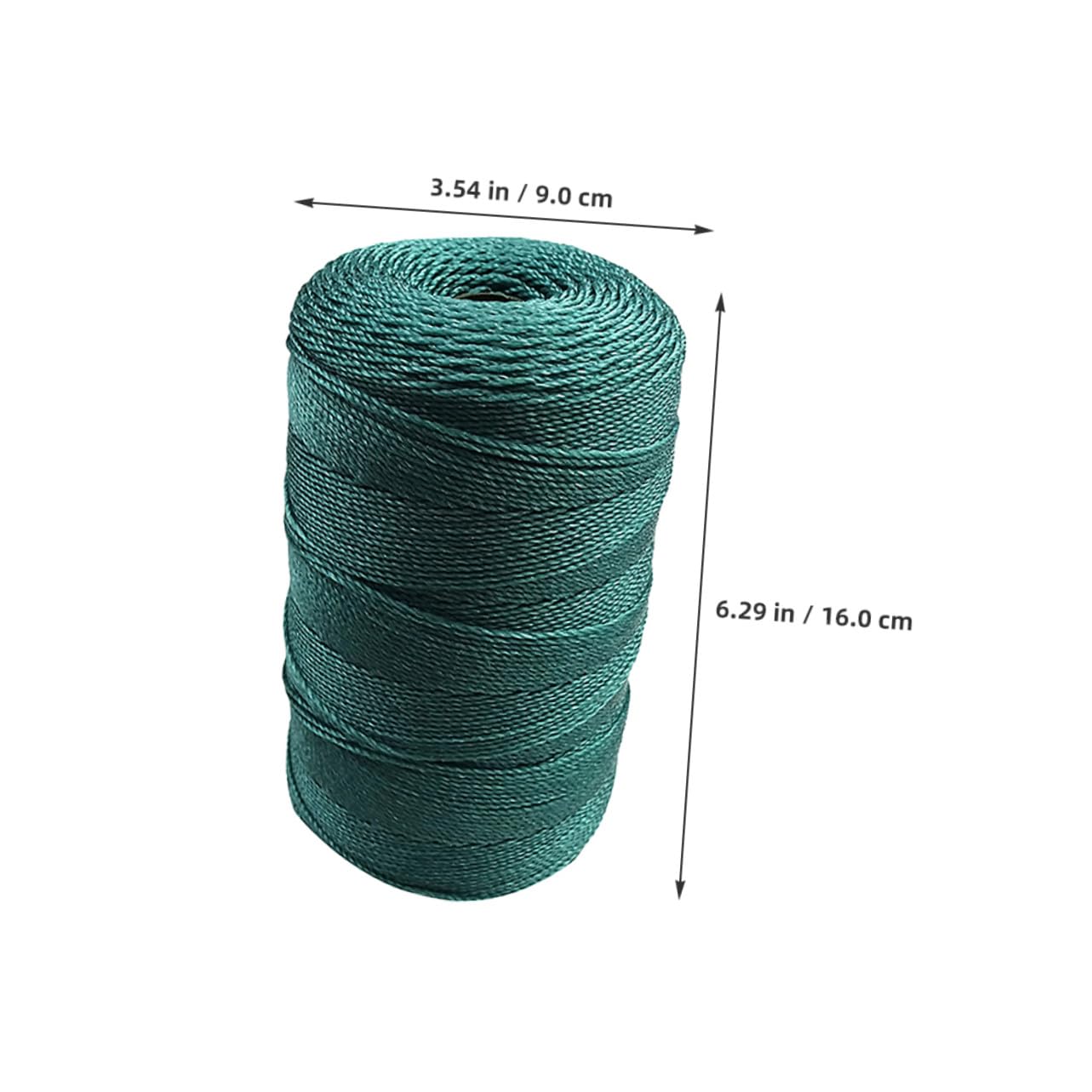 2 Piezas Cuerda de Nylon Resistente para Reparación de Redes de Pesca Cuerda Trenzada de Alta Tenacidad Ligera y Duradera para Agua y
