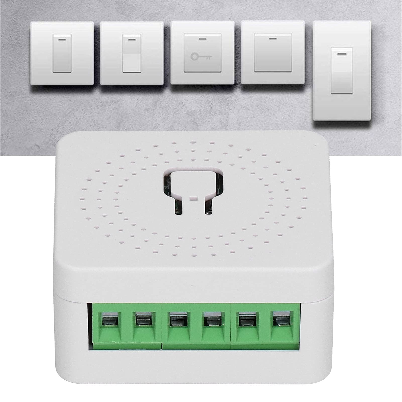 Smart Switch, 2 Control DIY 100‑240V Multifunctional WiFi Switch XYZ02 16A W for Home for Living Room for Office for ||-image-11
