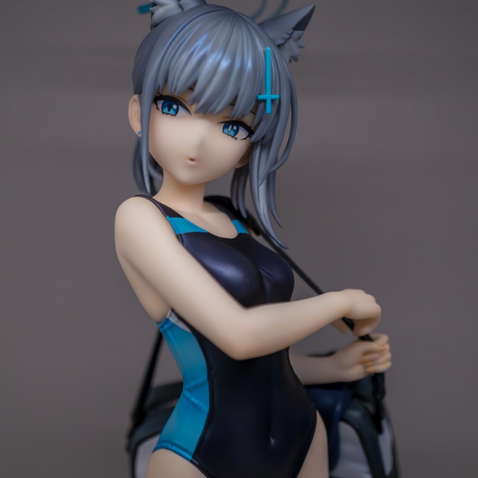 【未開封新品】ブルーアーカイブ-Blue Archive- 砂狼シロコ 水着 中古】(本体B+/箱B)ブルーアーカイブ -Blue Archive- 砂狼シロコ