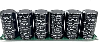 1 supercapacitor Bank 2.7V500F6pcs supercapacitor Farad Capacitor Energy Storage Element 16V 83F for Automotive Maintenance