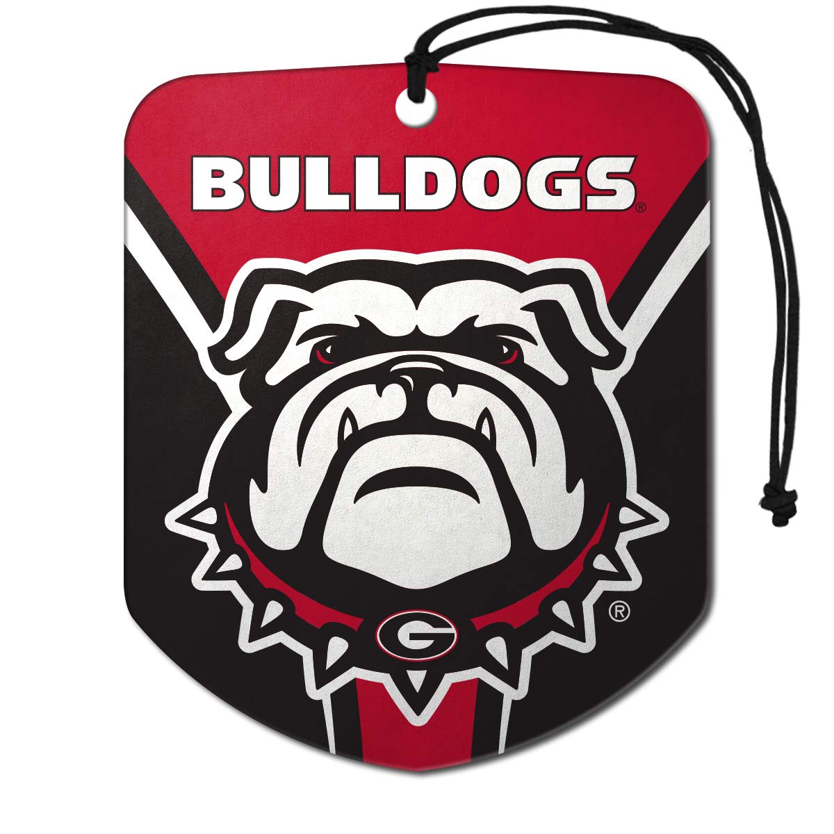 FANMATS University of Georgia Air Freshener 2-pk 2.75” x 3.5” - 