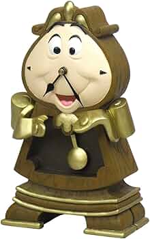 【専用】コグスワース　置時計とルミエールLEDライト Disney ▽▽ ディズニー 美女と野獣 コグスワースの置時計と