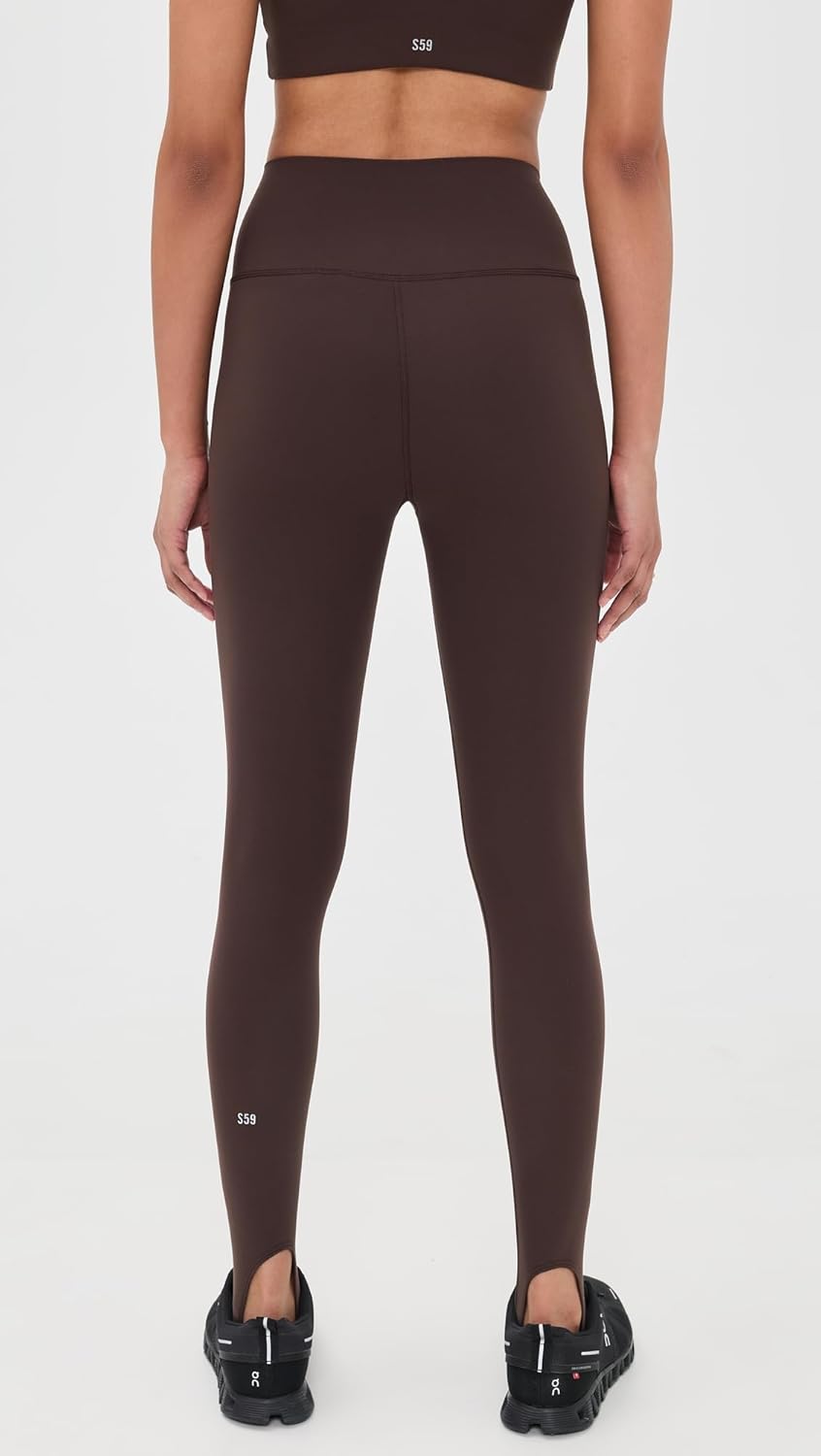 SPLITS59 Women's River High Waist Airweight Stirrup Ankle Leggings - Image 3