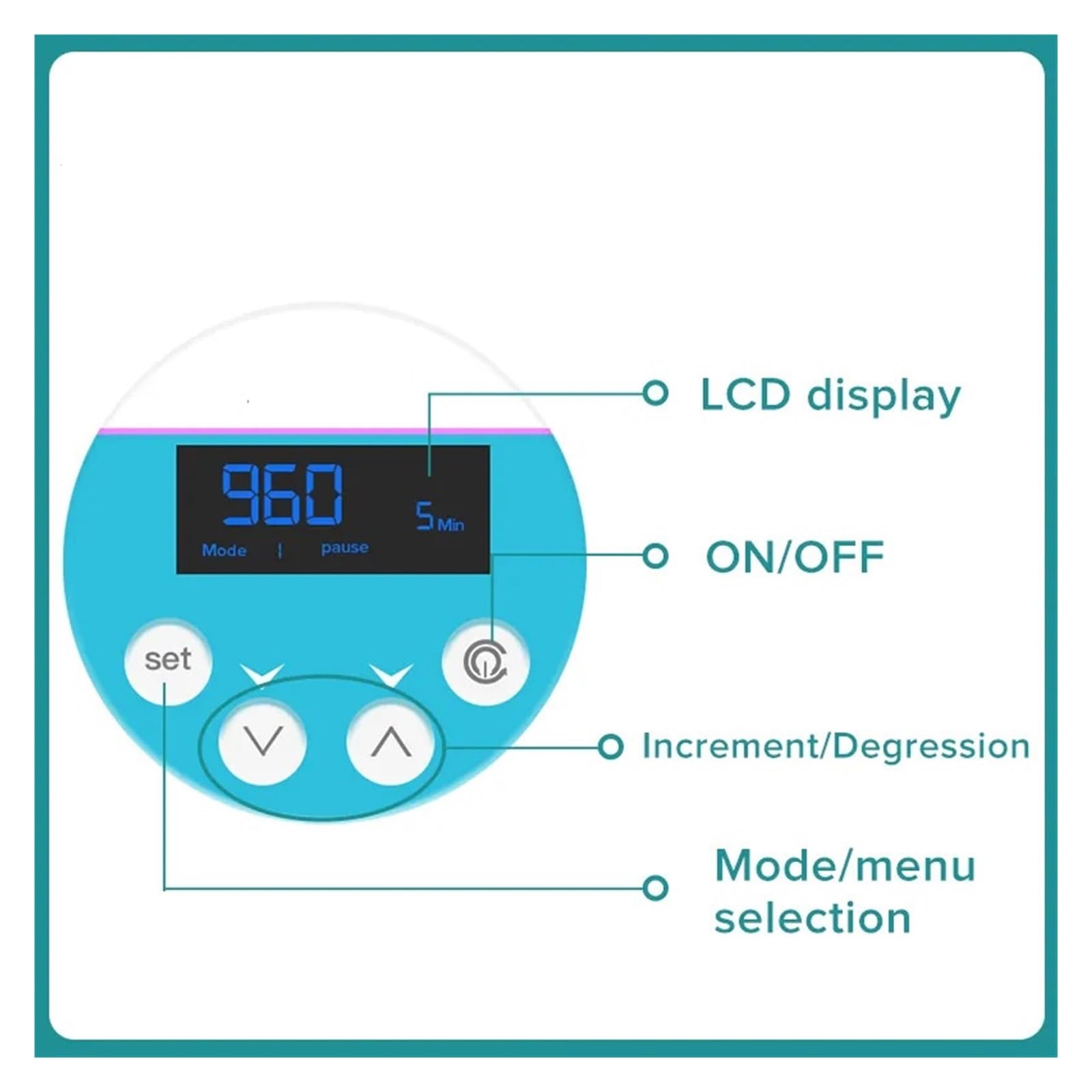 Viskosimeter, 110 V bis 220 Laborrührer, elektrischer Rührer, Digitalanzeige, Labormischer, Laborausrüstung, maximale Rührkapazität: 20 l(OSC-10L(LCD),EU plug)