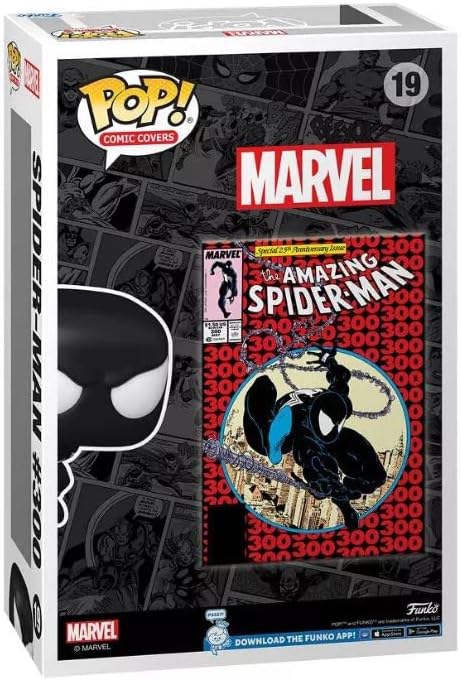 Funko Pop! Cover Art Marvel Collection Collectible Vinyl Figure Comic Covers (Spider Man 300)