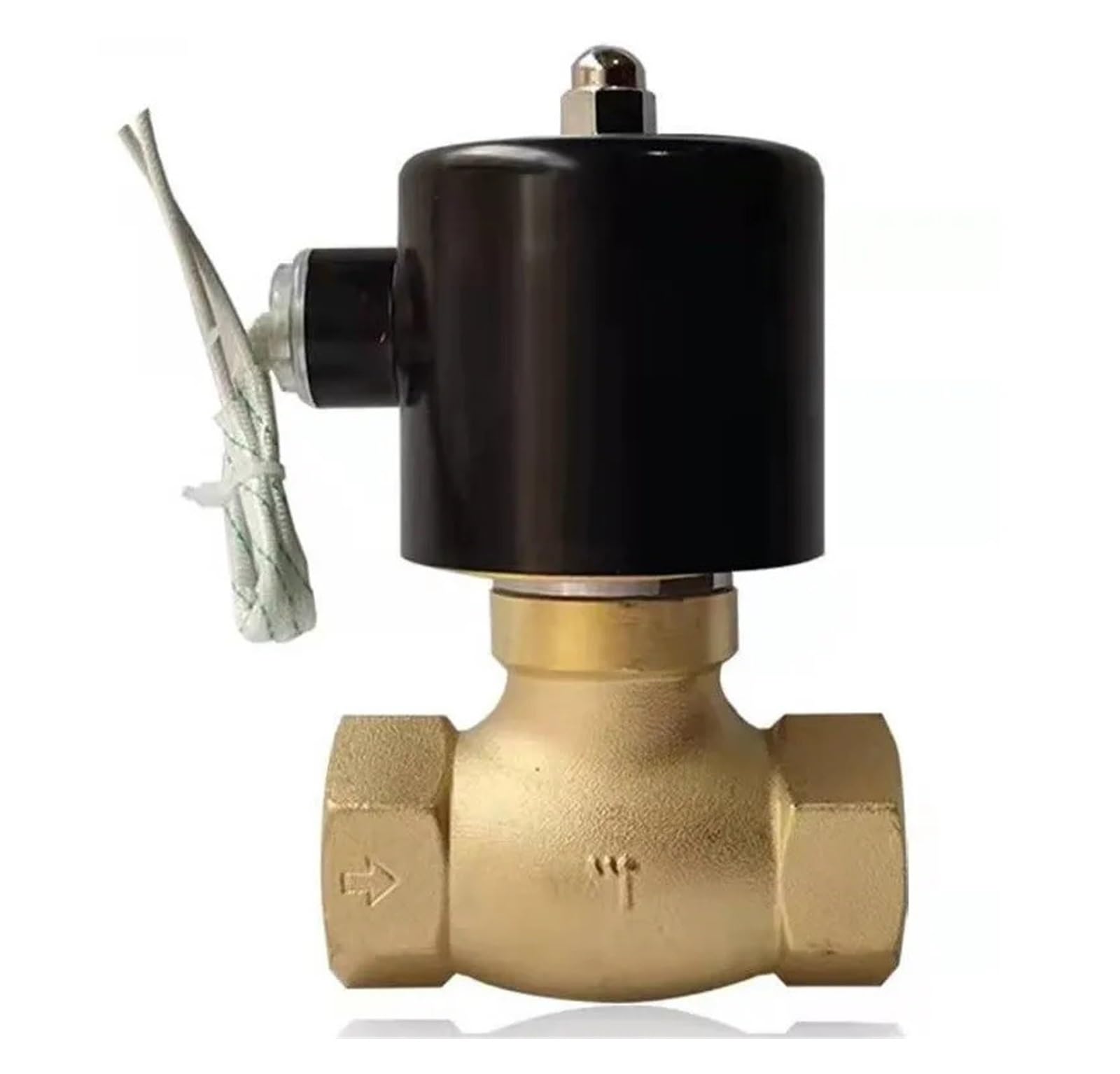 VSPPJYFG 1PCS steam solenoid valve high temperature 2L/US DN15 DN20 DN25 DN35 24V 220V copper coil(OneSize)
