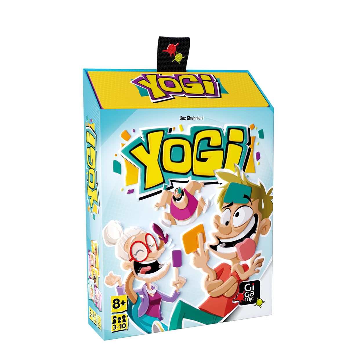 Gigamic, Yogi, Party Game for 3-10 Players, 8+ Years, 20 Minutes Playing Time, German