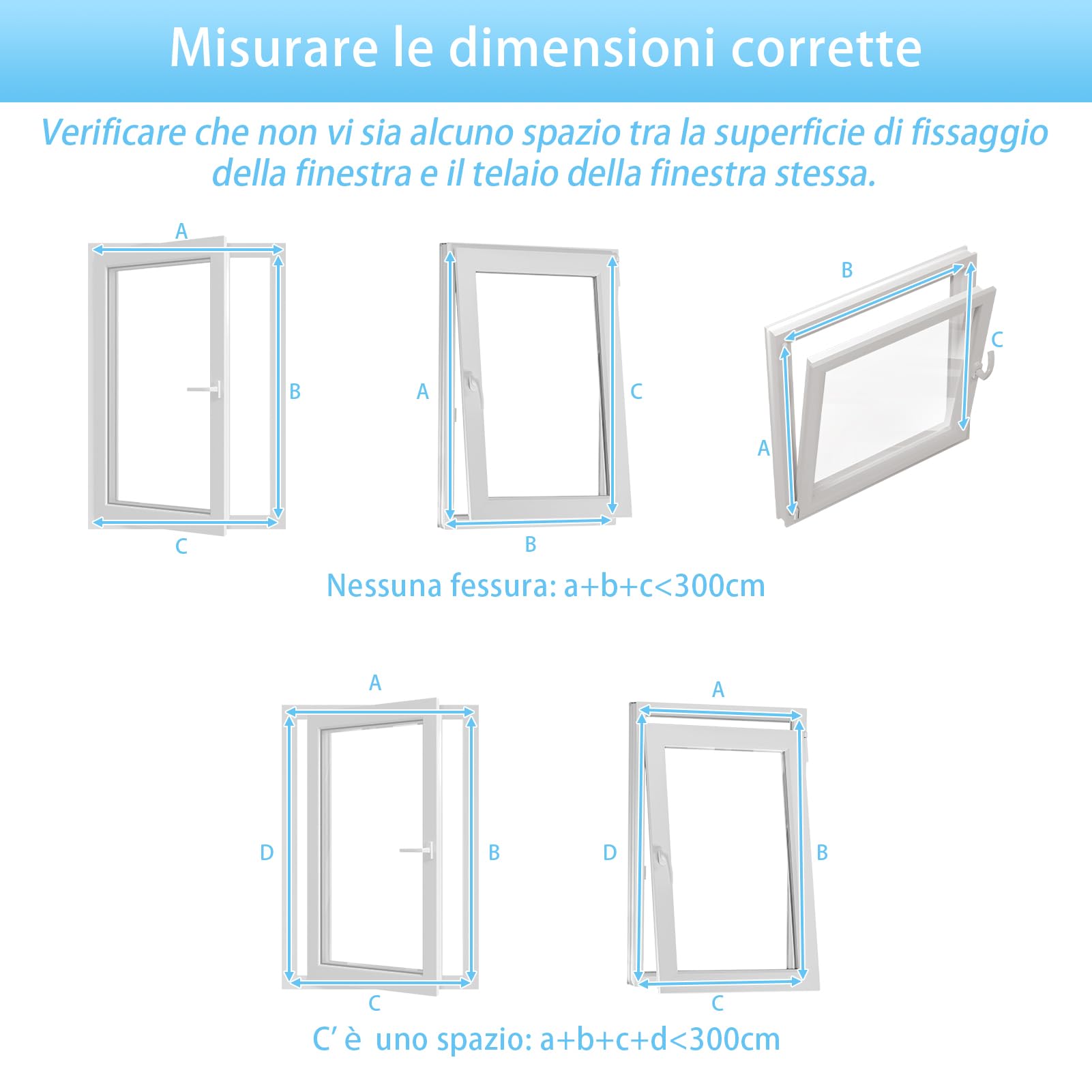 REDTRON 300CM Guarnizione Universale per Finestre per Condizionatore Portatile, Asciugatrice, AirLock Per Tutti Condizionatori Portatili, Facile da Montare Con zip, Hot Air Stop (Facile da Installare)