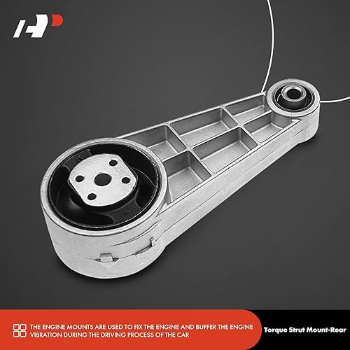 Miniatura 6 de A-Premium Juego de 4 soportes de transmisión de montaje de motor y soporte de puntal de torsión compatibles con Chevrolet Optra 2004-2010 y Suzuki