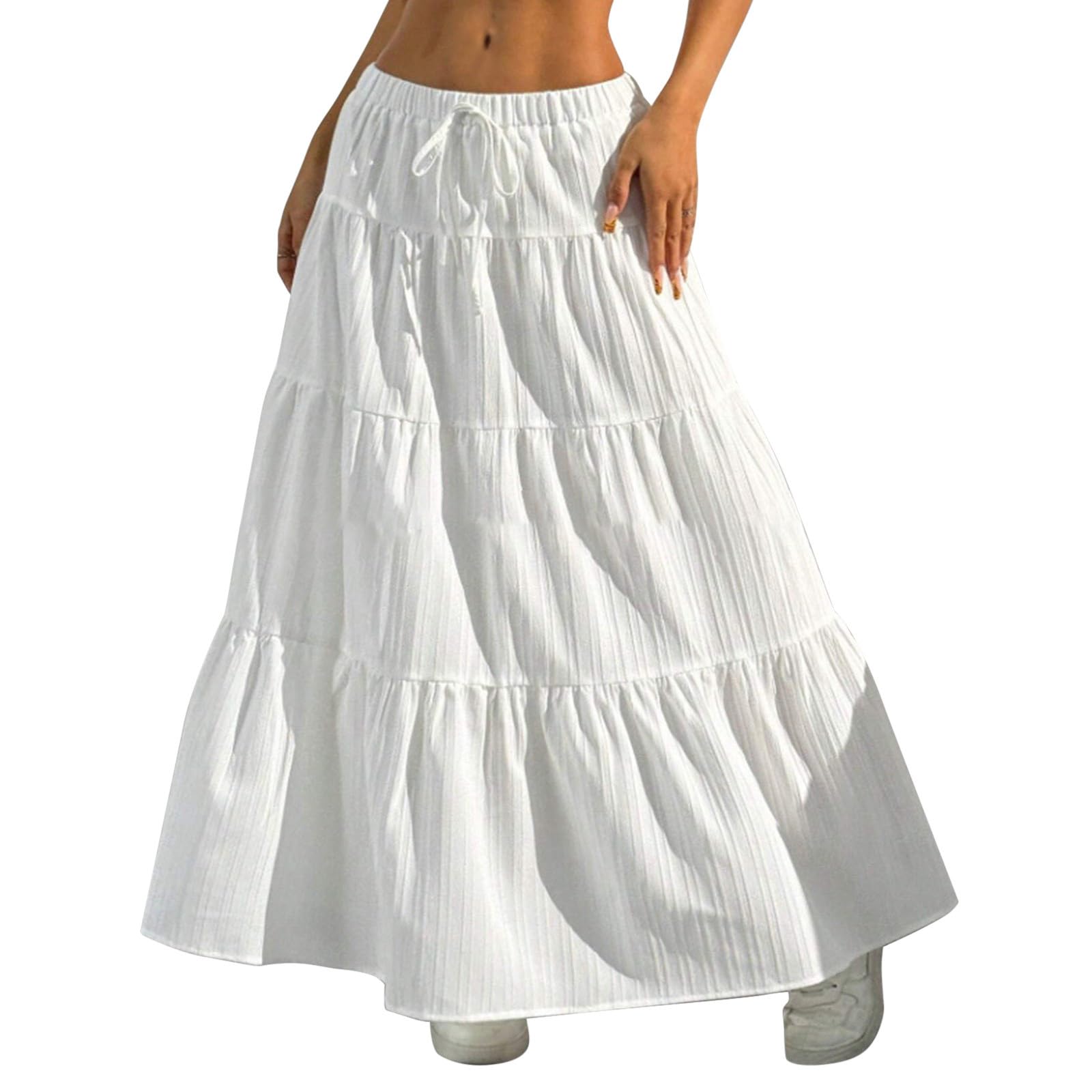 Falda holgada tipo A casual para mujer ideal para la oficina y paseos 5