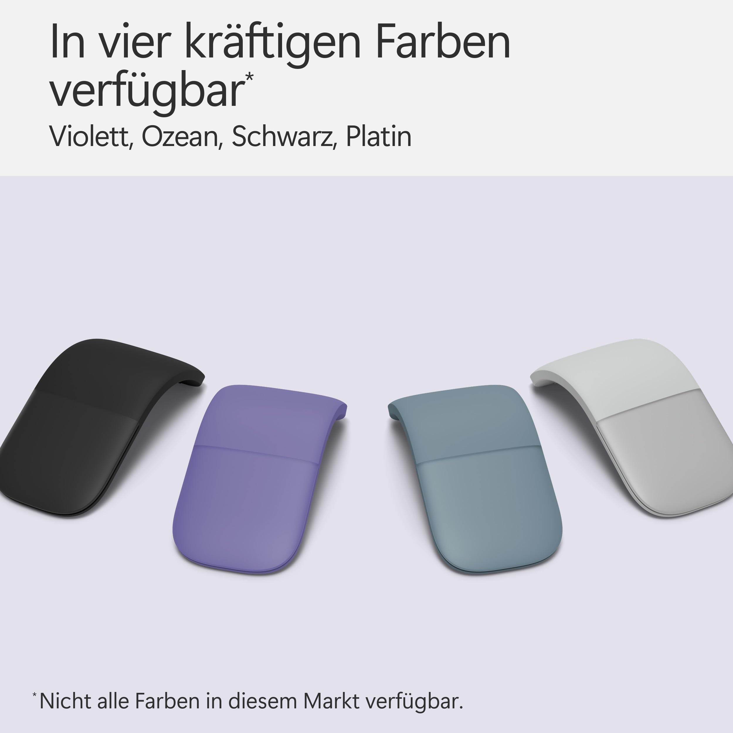 Microsoft Surface Arc Maus - Violett – Bild 5
