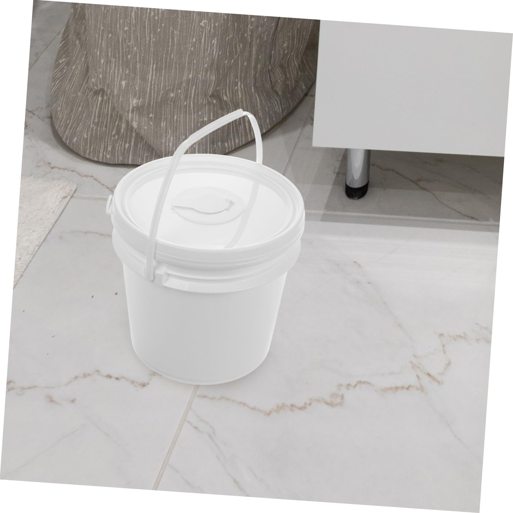 SOLUSTRE Cubo de Toallitas Húmedas Portátil Asa Contenedor para Toallitas Húmedas para Baño para Uso Diario Casa o Viaje