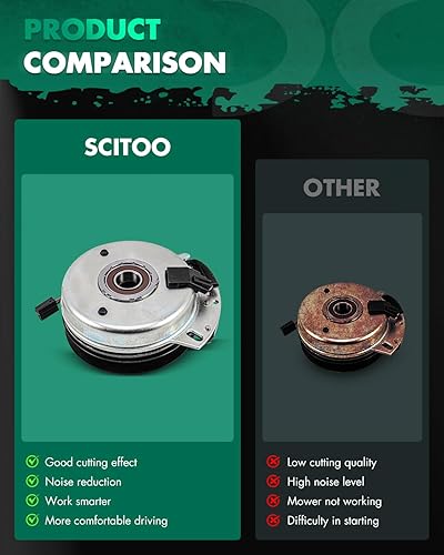 Miniatura 5 de Embrague de cortacésped 110-6766, embrague SCITOO PTO apto para Exmark para Toro 110-6766 para Warner 5219-63, 5219-81 para Stens 255-823 para