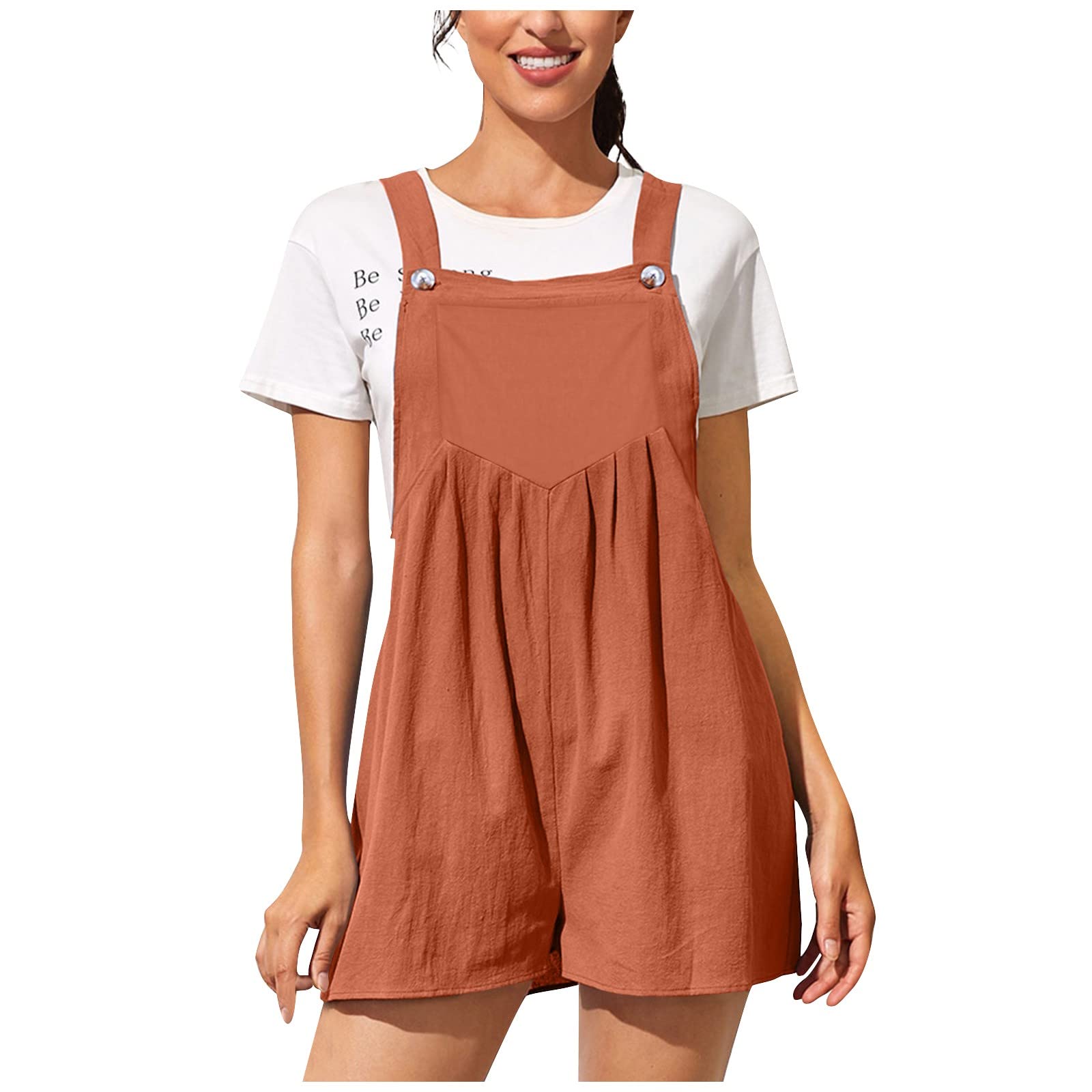 Jumpsuit - Salopette da donna, nero, tuta leggera, colore nero, bianco, tuta intera sexy