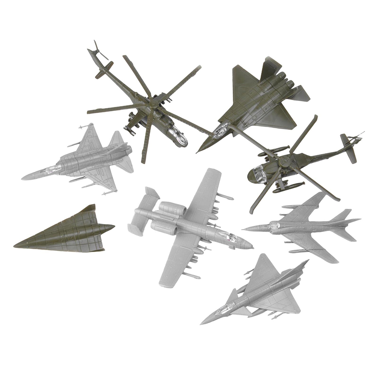 Amazon | Kokiya 8x 4D DIY おもちゃ 戦闘機 ヘリコプター