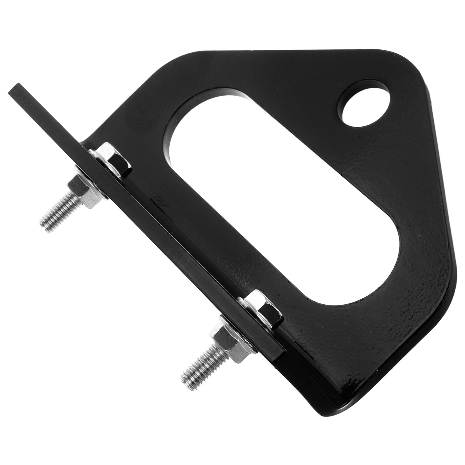 Adattatore Gancio Traino in Metallo con Viti per Rimorchio Tosaerba a Raggio Zero Funzionalità Versatile Compatibile con Trattori da Giardino