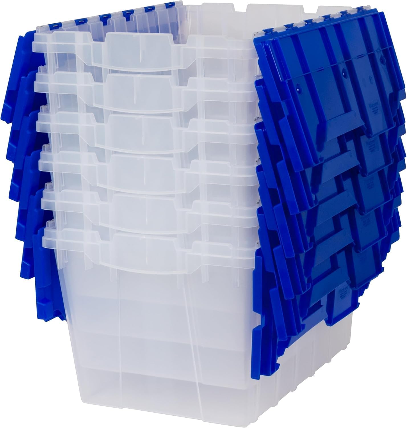 ProTote Heavy-Duty Portable File Box with Attached Lid