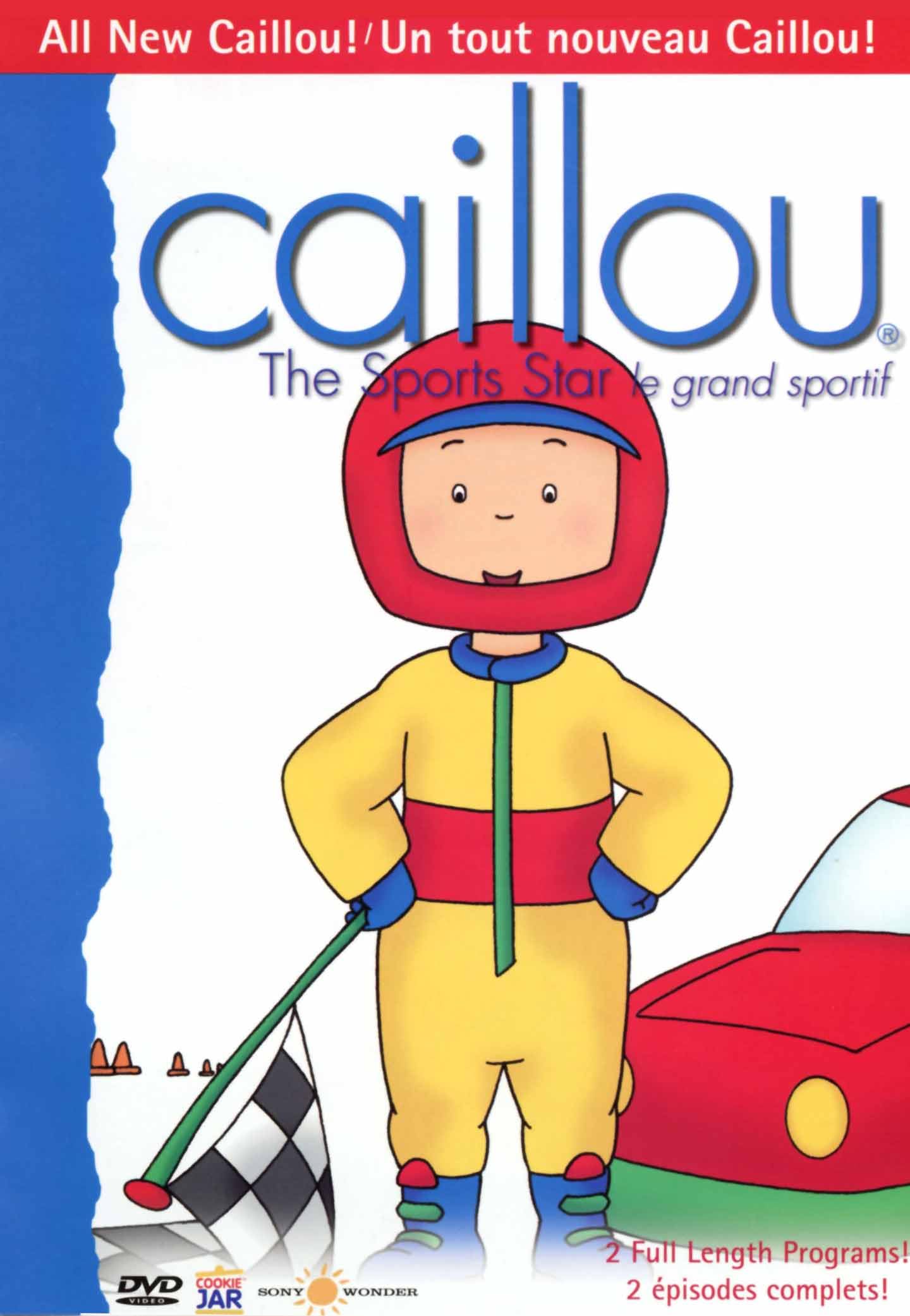 Caillou: The Sports Star / Le grand sportif [DVD]