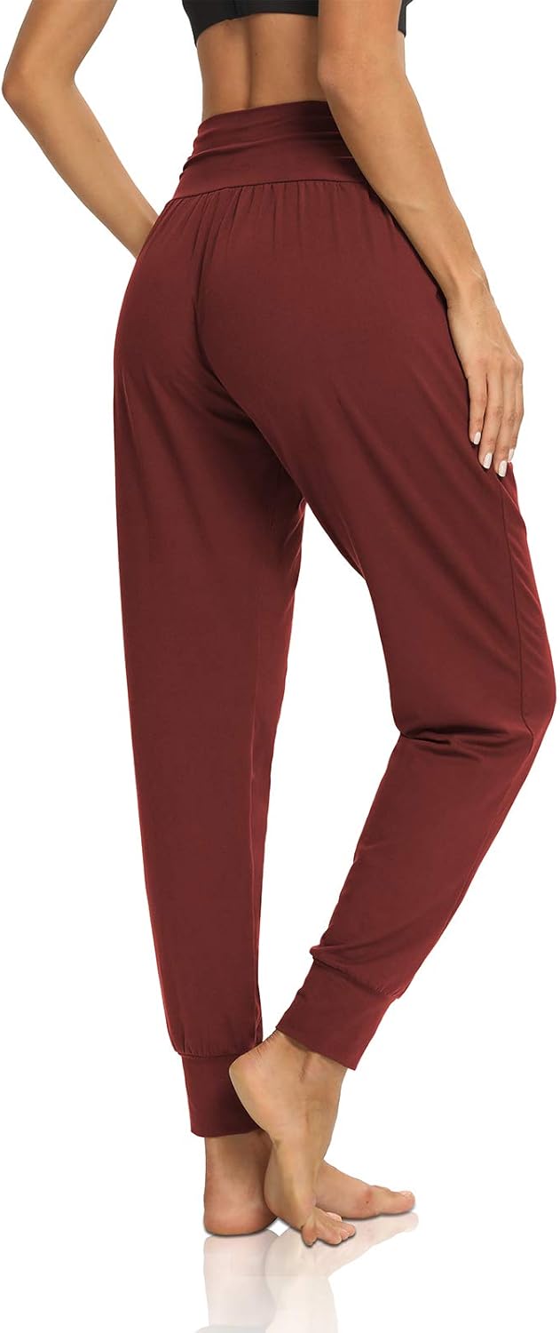 DIBAOLONG Womens Yoga Sweatpants Loose Workout Harem Joggers Casual Comfy Lounge Pajama Pants with Pockets - Image 4