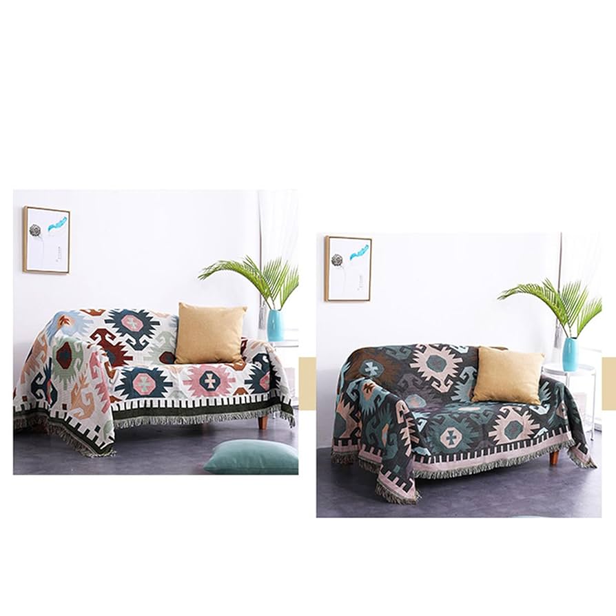 Amazon｜マルチカバー インド綿100％ ベッドカバー 布 マルチ