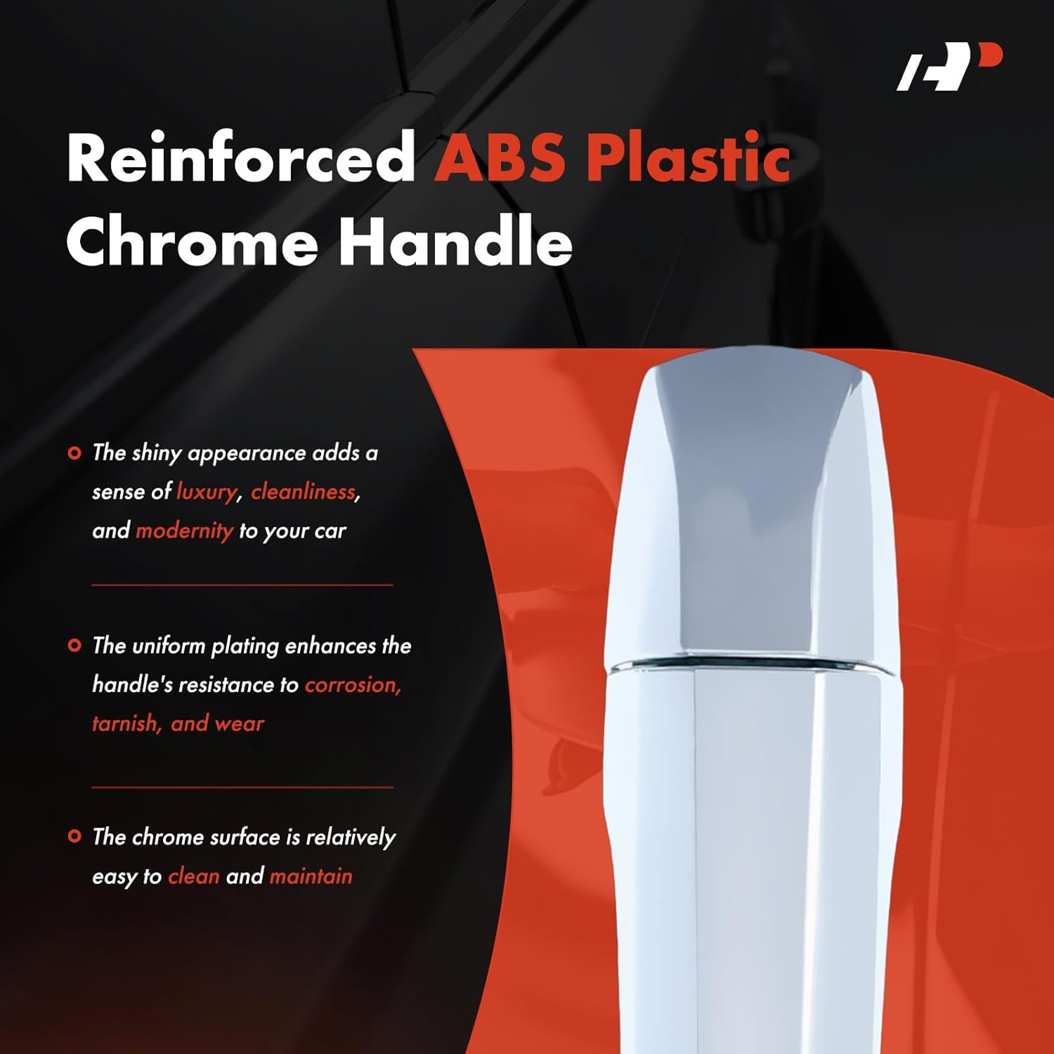 A-Premium Front Right Passenger or Rear Side Exterior Door Handle with Keyhole Compatible with Nissan Altima 2019-2024, without Smart Entry System, Silver