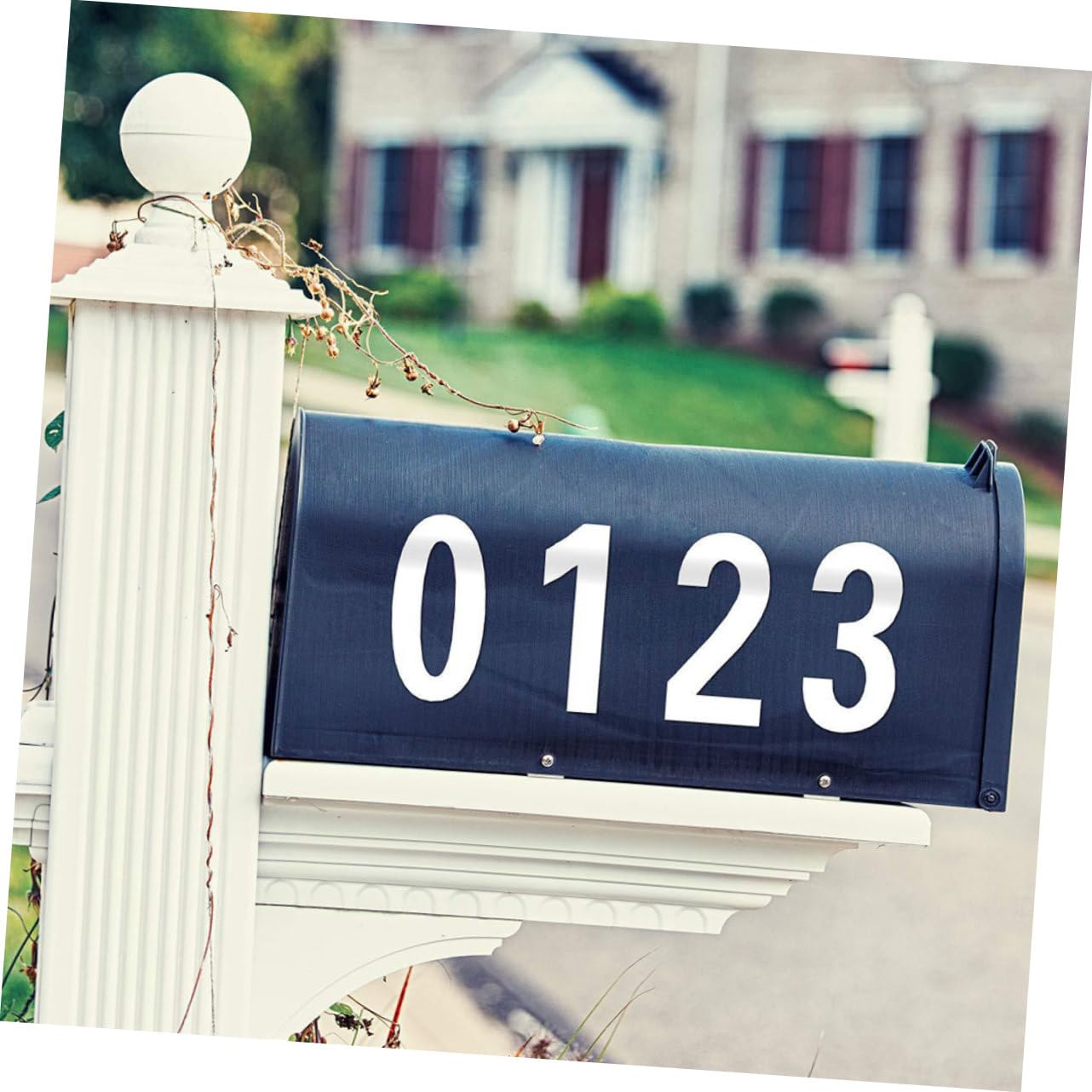 Mikikit 4setler Yansıtıcı Posta Kutusu Etiketleri Kendinden