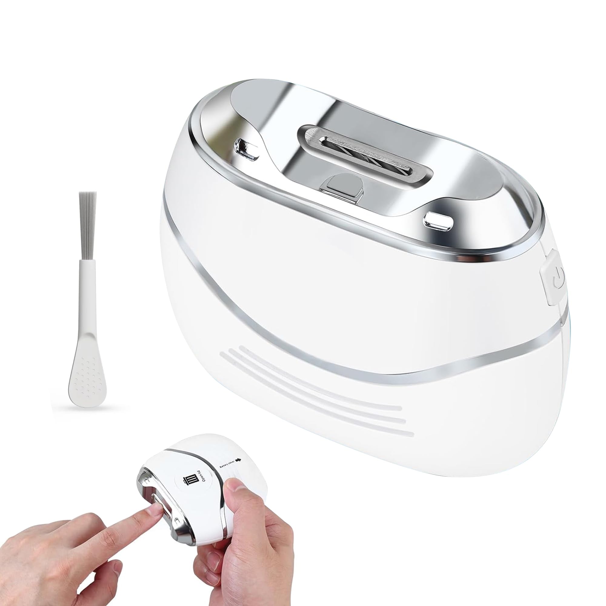 kidology baby nail trimmer electric nail clipper for infants & kids | safe & silent nail cutter with nail debris collector | rechargeable automatic baby nail trimmer for newborns & toddlers | portable kids grooming tool