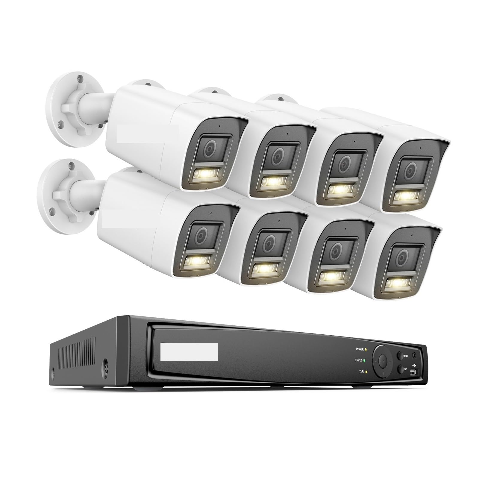 Kit de detección de peatones y vehículos con micrófono Dual 6K(None,Army Green)