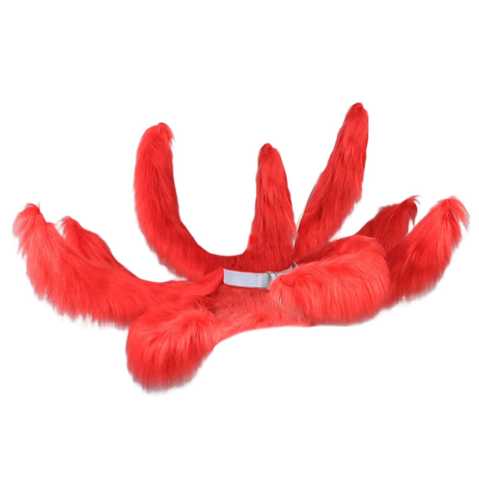 Coda di volpi a nove code Ahri Faux Furs Foxes Online Gaming Figure Cosplay Costume per Halloween Festa di Natale Ahri