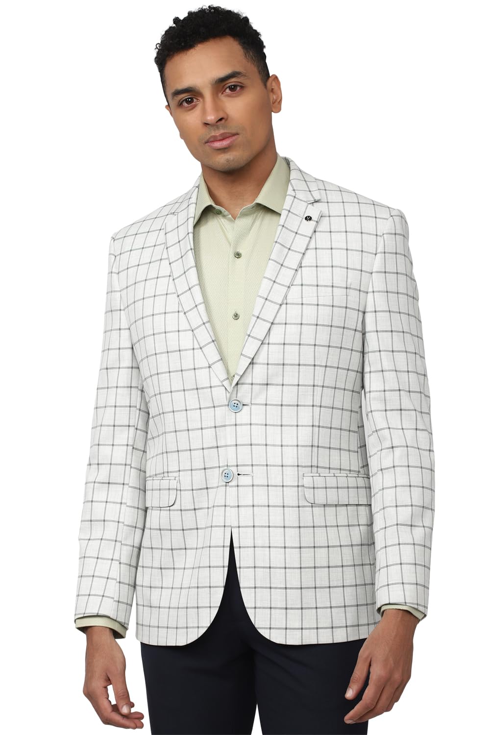 van heusen Men's Single Breasted-2 Button Blazer-picture-14