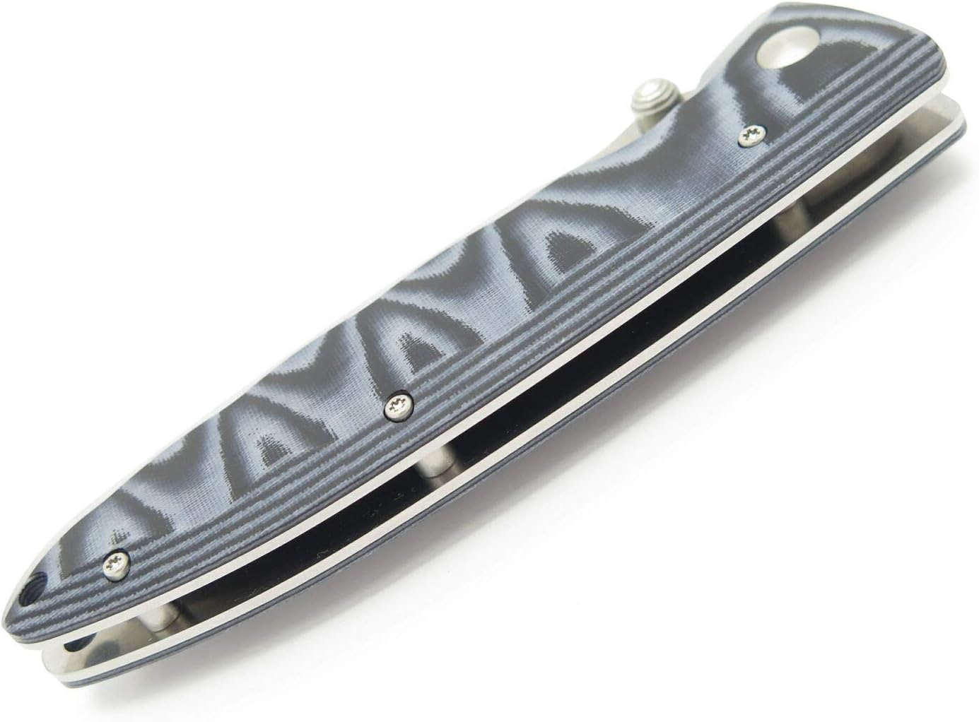 Mcusta Seki Japan MC-10V Classic Wave Blue Micarta Vg-10 Folding Pocket Knife