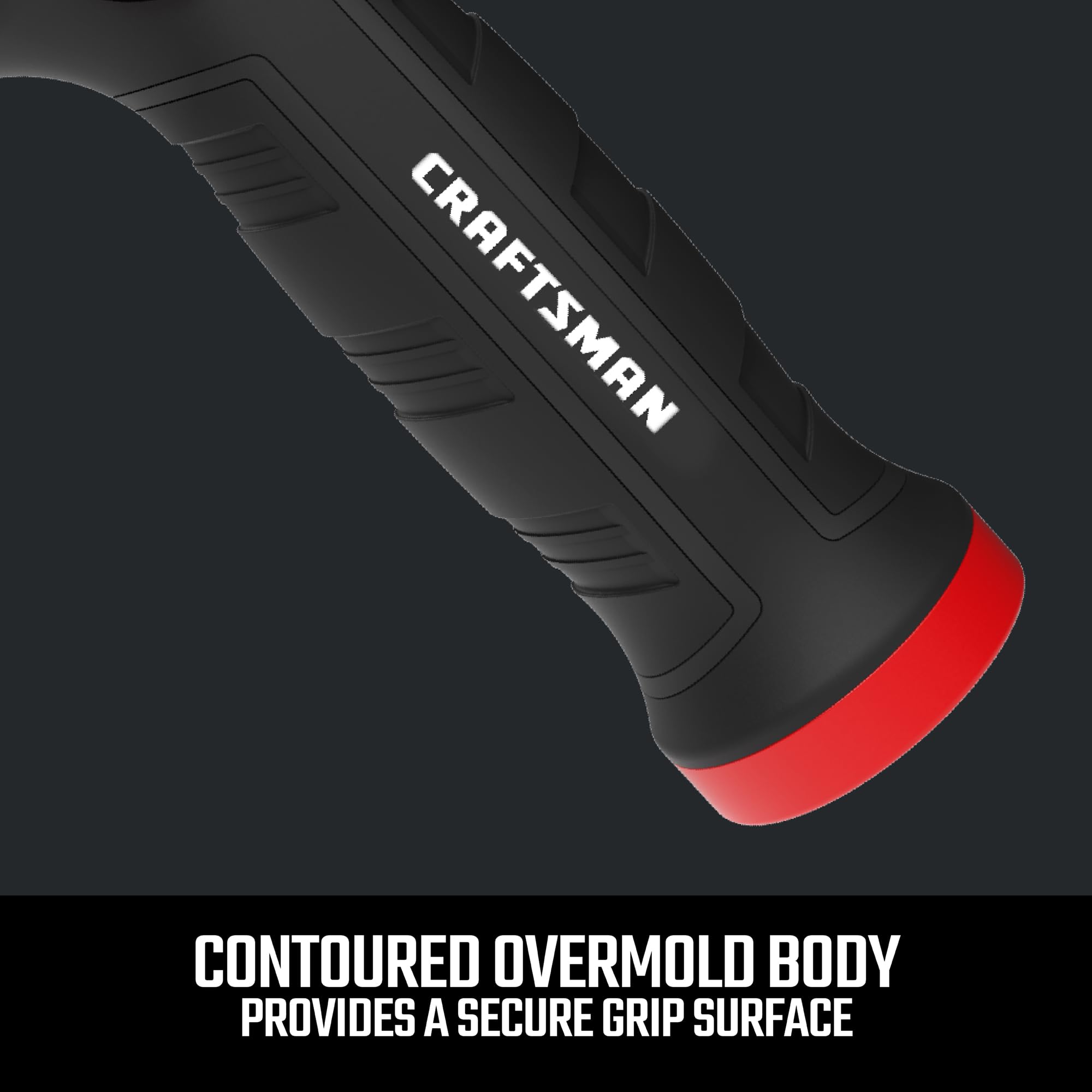 CRAFTSMAN CMXMWBB16635 Ultimate 7-stopniowa dysza wodna ze sterowaniem kciukiem wąż ogrodowy, czarny, czerwony