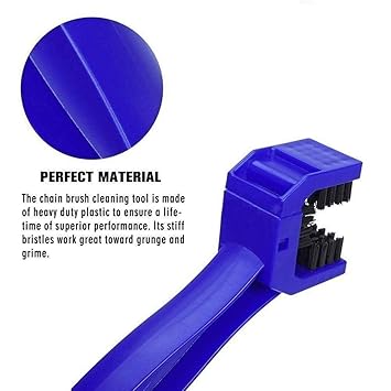 DR3M BBM08-Bicycle & Motorcycle Chain Cleaning Brush.