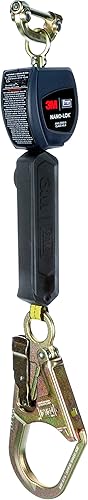 Miniatura 9 de 3M DBI-SALA Nano-Lok 3101365 - Cuerda de vida autoretráctil, 9 pies, malla de poliéster Dynema de 3/4 pulgadas, gancho de amarre, lazo de anclaje