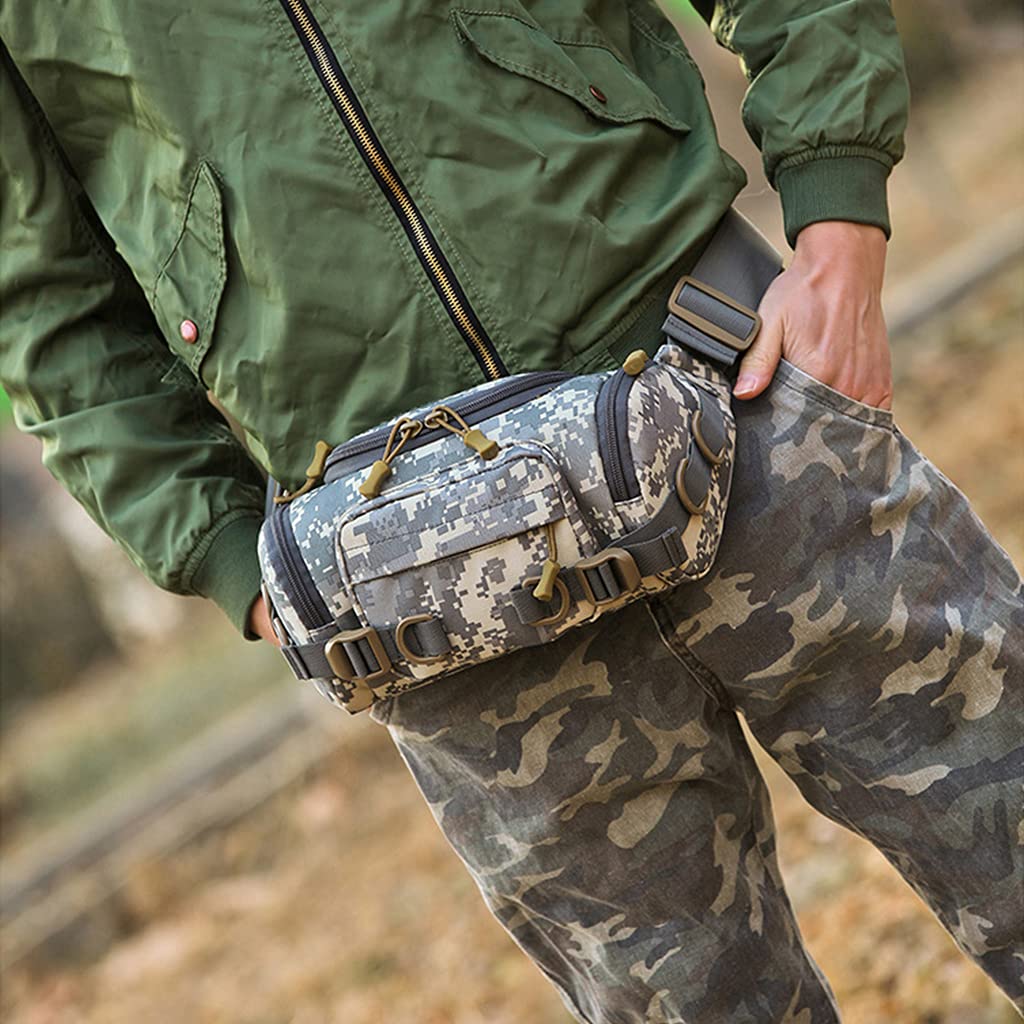 Multiuso con cinturino regolabile Impermeabile per pesca all ' aperto Ciclismo Stoccaggio multifunzionale