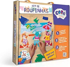 Toyster - Coleção Fazendo Arte: Kit de roupinhas - Kit de Atividades - Coré