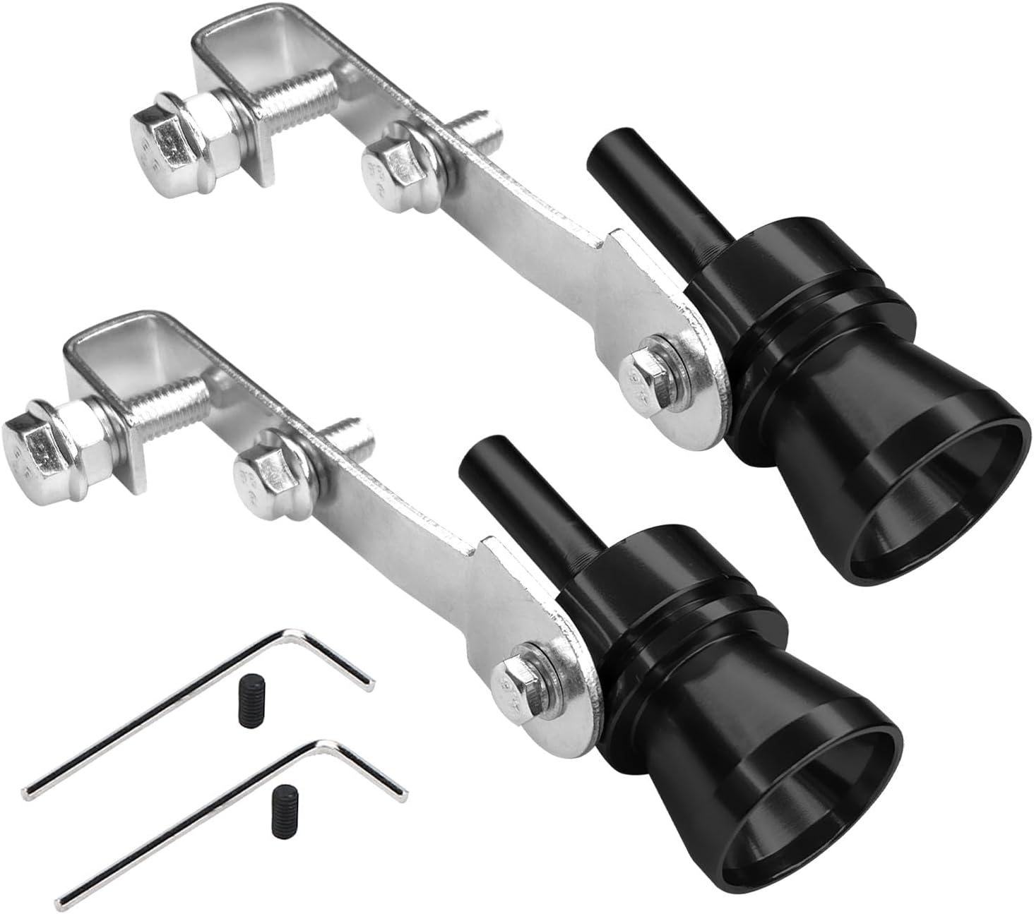 Hirificing 2PCS Exhaust Turbo Whistle, Loud Turbo Sound